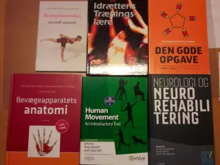 Bøger til fysioterapeut uddannelsen
