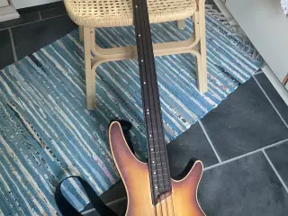 båndløs bas, elektrisk, ibanez SRH500F-NNF