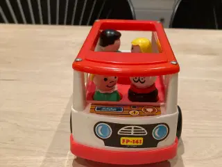 Mini-Van legetøjs bus fra Fischer-Price 