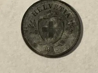 1 Rappen Switzerland 1945