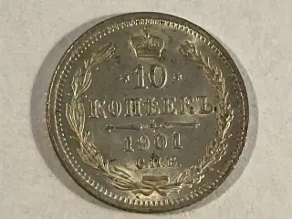 10 Kopecks Russia 1901