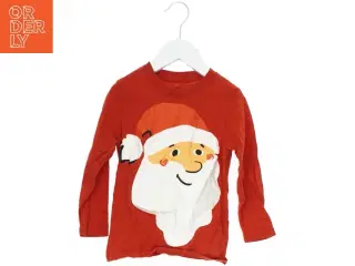 Langærmet bluse med julemotiv fra H&M (str. 98)