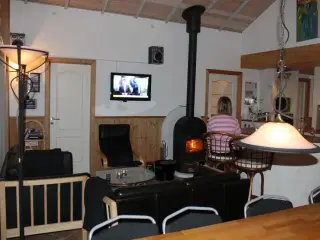 Nyere 12 pers. Sommerhus t�t ved strand og skov