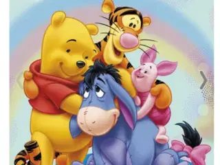 2 stk Winnie the pooh plakater 