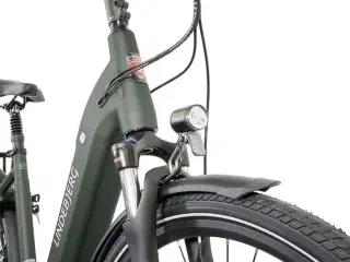 Lindebjerg 28'' Elcykel Center Royal - Mat grøn