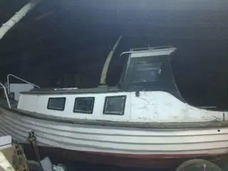 22 fod Træ motorbåd