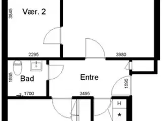 84 m2 lejlighed med altan/terrasse, Skive, Viborg