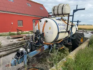 Kyndestoft 5000 liter Fuldhydraulisk