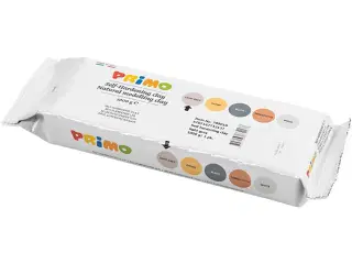 Selvhærdende Ler, Lys Grå - 12x1000g Pakke