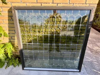 Blyindfattet vindue