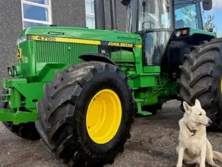 John Deere 4755 MED FRONTLIFT, LUFTANLÆG, NYE DÆK FOR