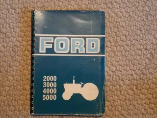 Ford 2-3-4-5000 Y Instruktionsbog 