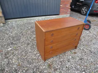 1 stk Teak Kommode 