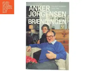 Brændingen af Anker Jørgensen (Bog)