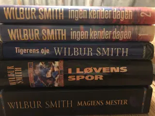 Wilbur Smith bøger