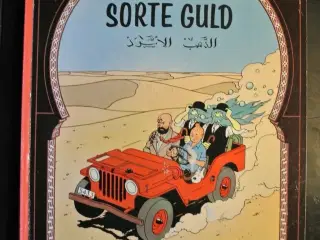 tintins oplevelser 6 - det sorte guld, af herge, T