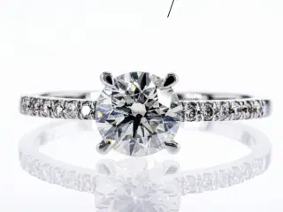 Naturlig Diamantring 1,18ct