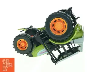 Grøn traktor med tipvogn (str. 54x16 cm)