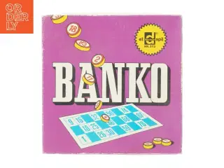 Brætspil &#39;Banko&#39; (str. 24,5 x 24,5 cm)