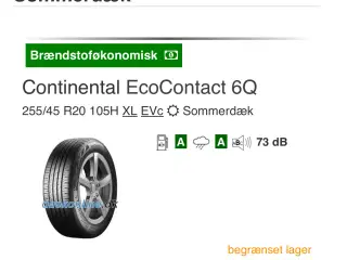 235/50-20” - 255/50-20” Continenl afmonteringsdæk 