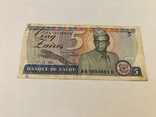 5 Zaires 1982