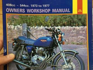 CB400f Haynes manual