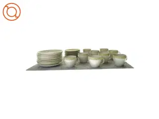 Stel med kop, underkop og tallerken fra Kjøbenhavns porcelains maleri