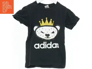 Sort T-shirt med print fra Adidas fra Adidas (str. M)