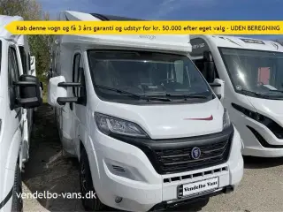 2023 - Elnagh Baron 573   Enkeltsenge over garagen og el-hæve/sænkeseng over siddegruppen - 5 S. selepladser