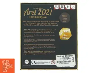 Året 2021 Familieudgave brætspil fra 1Play