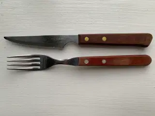  Et sæt grillbestik / steakbestik, TRAMONTINA