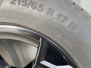 Dæk og original Audifælge til Q3