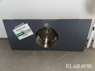 Bordplade med håndvask