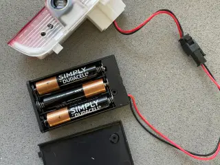 Dørlys med vw logo på AAA-batterier