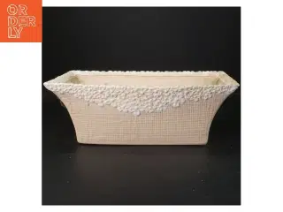 Blomsterpotte med blomstermønster (str. 33x17x11 cm)