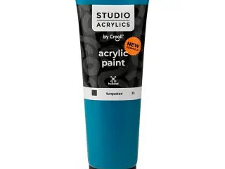 Creall Studio Akrylmaling, dækkende, turquoise (35), 120ml/ 1 fl.