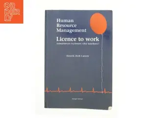 Human resource management af Henrik Holt Larsen (Bog)