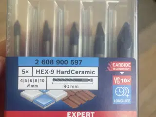 Bosch DRILL SET HEX HARDCERAMIC 4-10MM 5 PSC