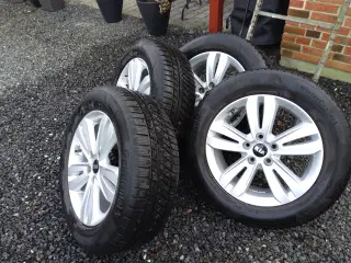 Alufælge  med vinterdæk