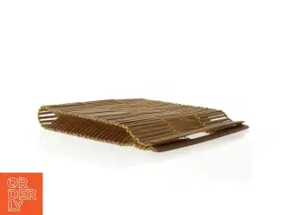 1980&#39;er Vintage Cult Gaia Evie Bambus taske (str. 31 x 31 x 6 cm)