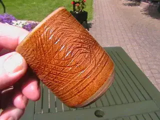 4 små ældre Keramik bægere.