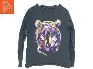 Langærmet T-shirt med tigerprint fra Name It (str. 122)