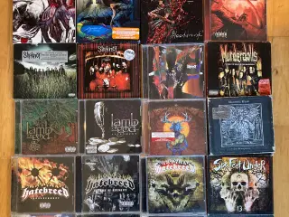 Blandede CD'er METAL / ROCK / POP / PUNK / NEW AGE