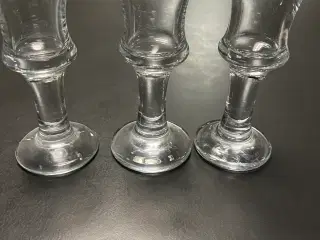 Snapseglas Holmegaard, skibsglas, 3 stk