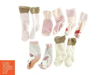 Babystrømper, 5 par fra Ukendt (str. ca. 19)