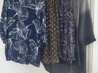 Bluser med 3/4 og lang ærmer XL, 4 stk. (100kr for