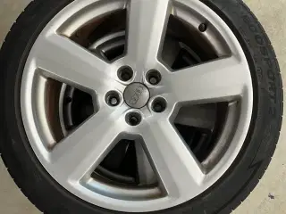 18” alufælge m/sommerdæk - 5x112