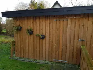 Tømrerarbejde udføres