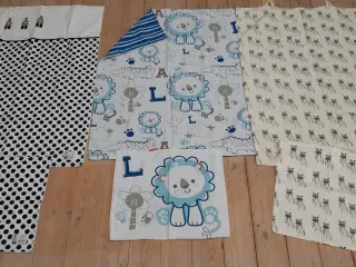 BABY sengesæt NÆSTEN NYE - dyner med dun m.m.