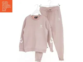 Lyserødt sweat sæt fra Hummel fra Hummel (str. 140)